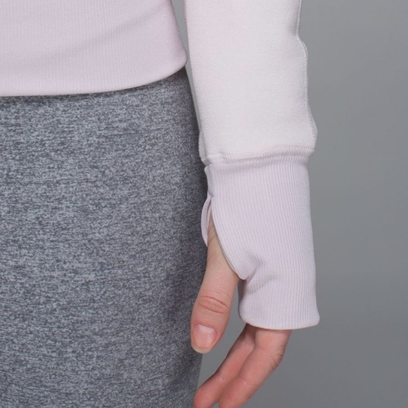 LULULEMON Warm Core Hoodie Neutral Blush - size 4 - Picture 11 of 13